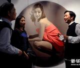 藝術(shù)家侯慶畫展在香港開幕 圖